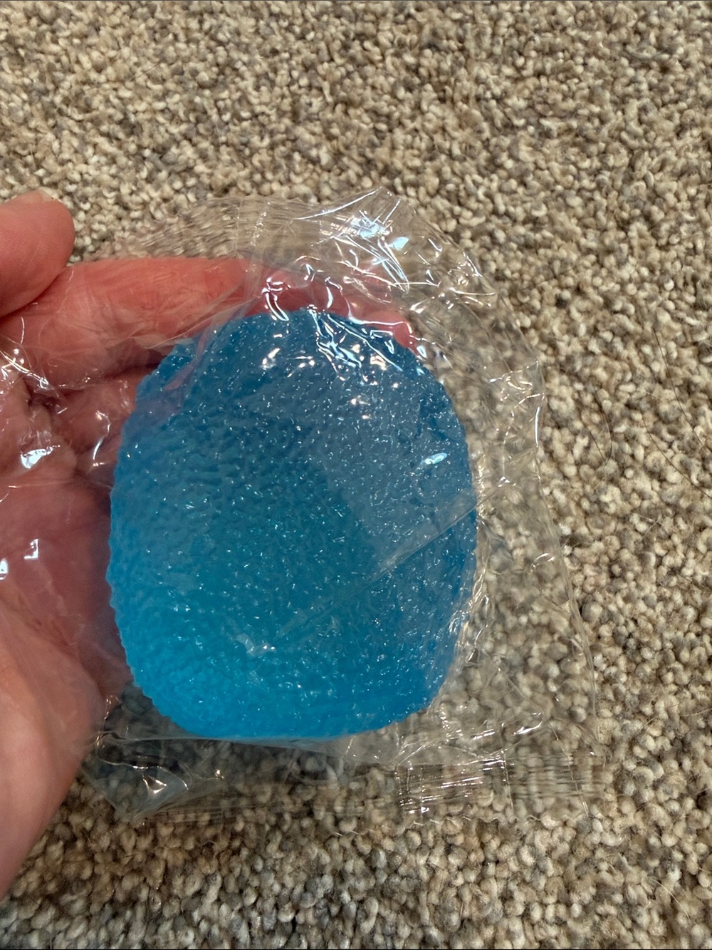 NEW- blue gumdrop squishy